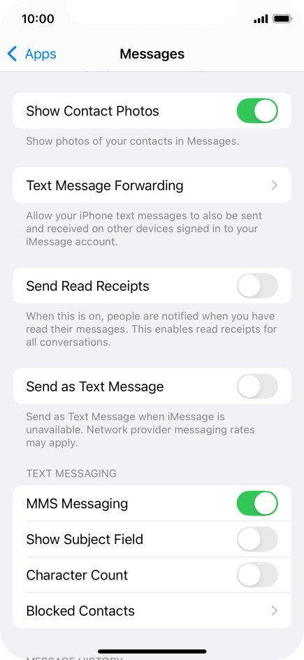 Slide your finger upwards starting from the bottom of the screen to return to the home screen.