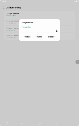 Press Disable.