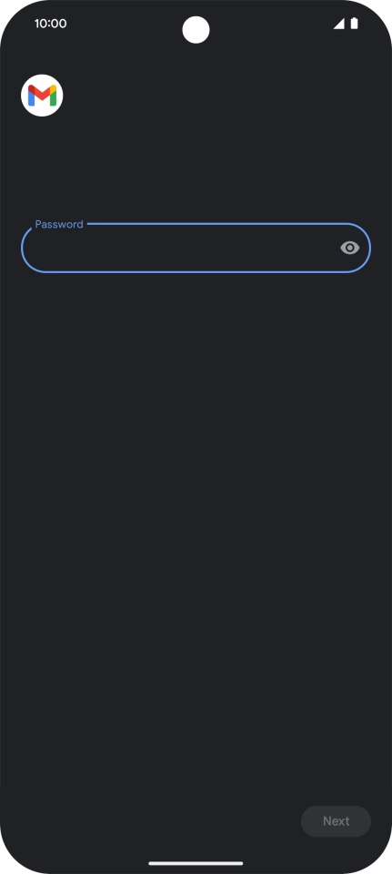 Press the field below 