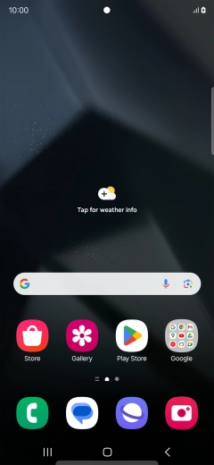 When the battery charging icon is displayed, charging is in progress.