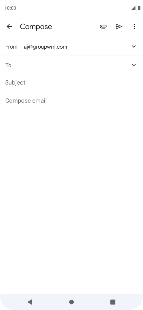 Press the field next to 