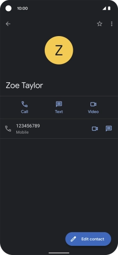 Slide your finger upwards starting from the bottom of the screen to return to the home screen.
