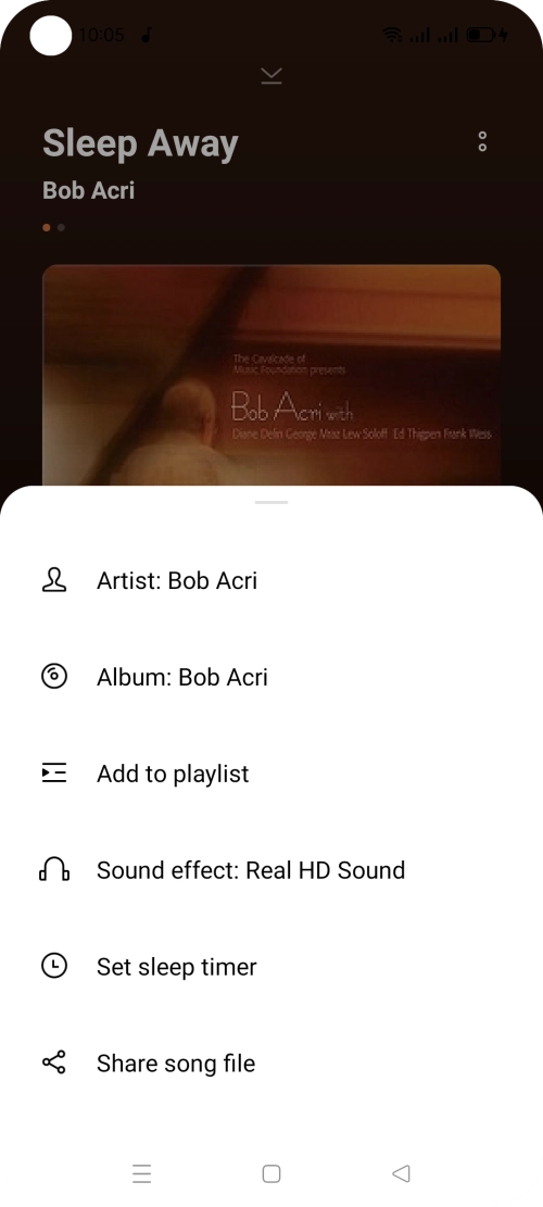 Press Add to playlist.