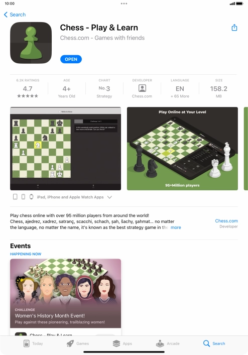 Slide your finger upwards starting from the bottom of the screen to return to the home screen.