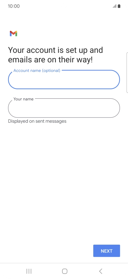 Press the field below 