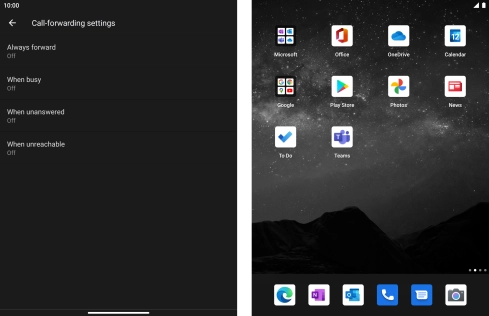 Slide your finger upwards starting from the bottom of the screen to return to the home screen.