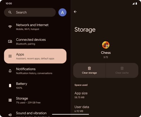 Slide your finger upwards starting from the bottom of the screen to return to the home screen.