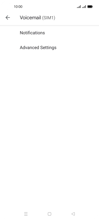 Press Advanced Settings.