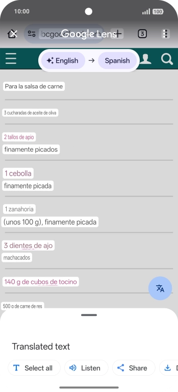 Follow the instructions on the screen to select the required language settings and use the function.