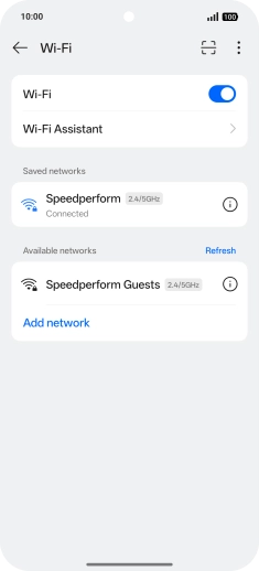 Slide your finger upwards starting from the bottom of the screen to return to the home screen.