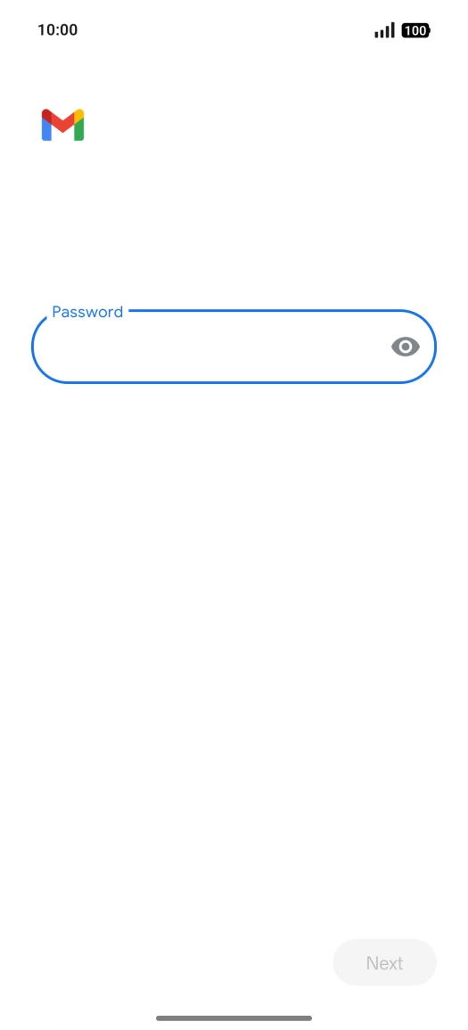 Press the field below 