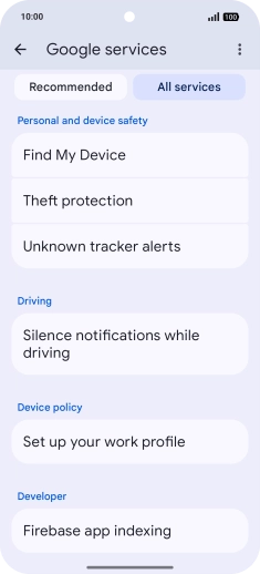 Press Find My Device.