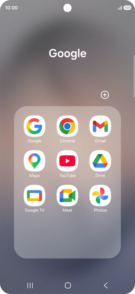 Open YouTube and go to the required video.