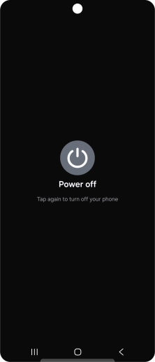 Press Power off.