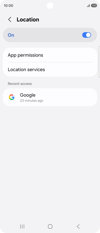 Press App permissions.