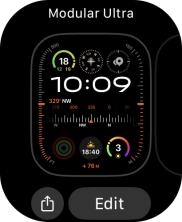 Slide your finger left on the screen.