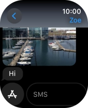 Press SMS.