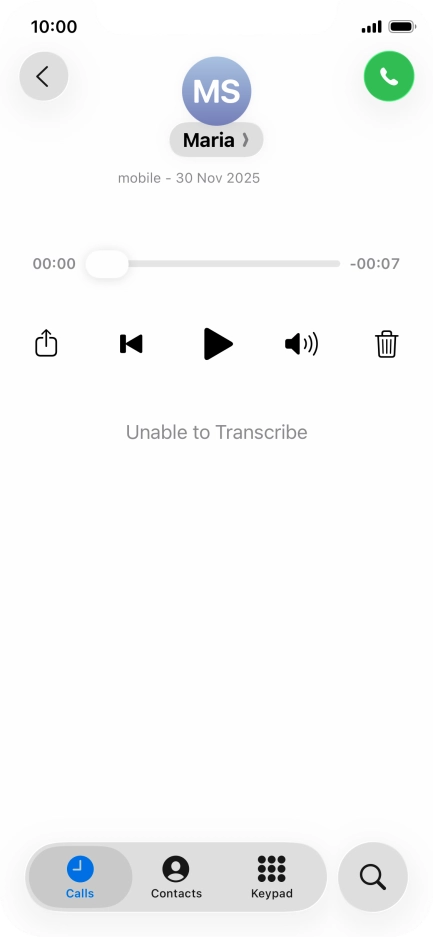 Press the play icon.