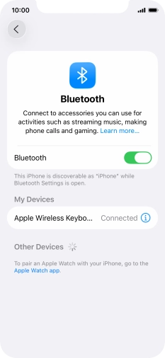 Slide your finger upwards starting from the bottom of the screen to return to the home screen.