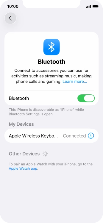 Slide your finger upwards starting from the bottom of the screen to return to the home screen.
