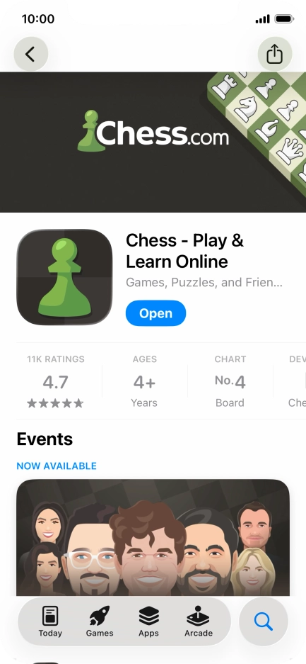 Slide your finger upwards starting from the bottom of the screen to return to the home screen.