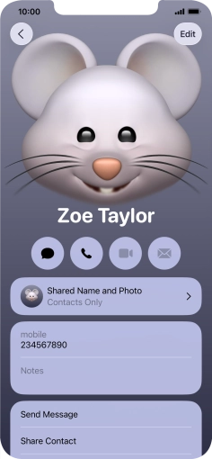 Slide your finger upwards starting from the bottom of the screen to return to the home screen.