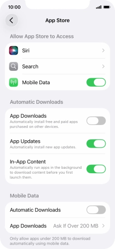 Slide your finger upwards starting from the bottom of the screen to return to the home screen.