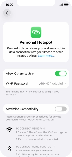 Slide your finger upwards starting from the bottom of the screen to return to the home screen.
