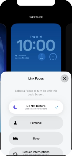 Press the close icon.