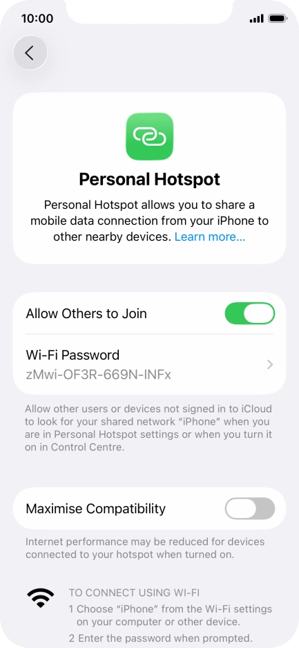 Slide your finger upwards starting from the bottom of the screen to return to the home screen.