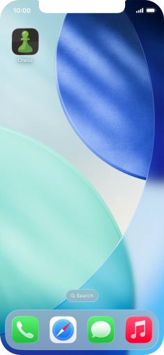 Press and hold the required app.