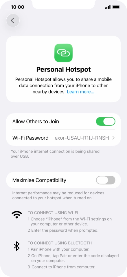 Slide your finger upwards starting from the bottom of the screen to return to the home screen.