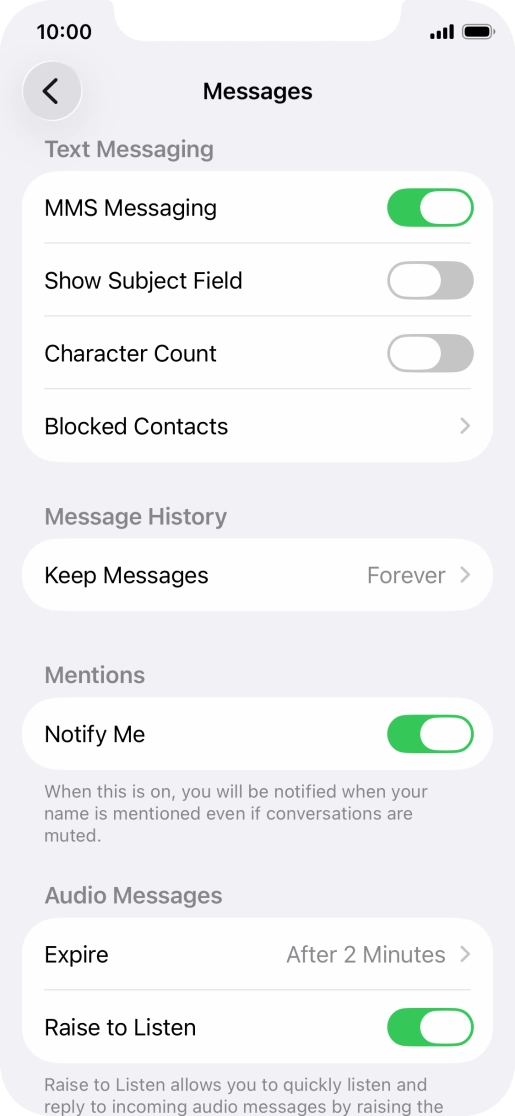 Slide your finger upwards starting from the bottom of the screen to return to the home screen.