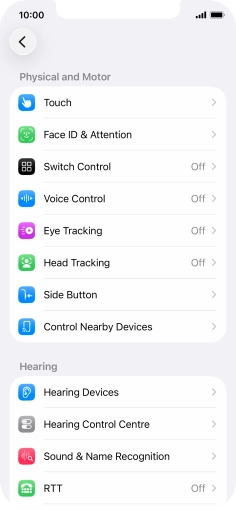 Press the required category below 