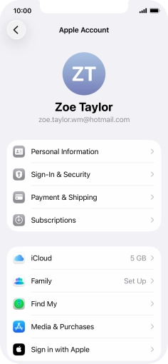 Slide your finger upwards starting from the bottom of the screen to return to the home screen.