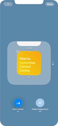 Press Smart Rotate to turn the function on or off.