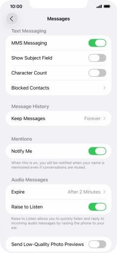 Slide your finger upwards starting from the bottom of the screen to return to the home screen.