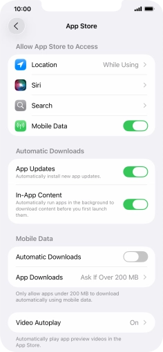 Slide your finger upwards starting from the bottom of the screen to return to the home screen.