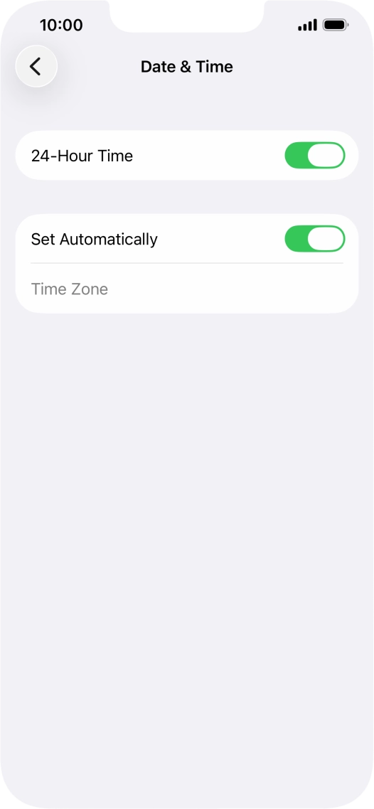 Slide your finger upwards starting from the bottom of the screen to return to the home screen.