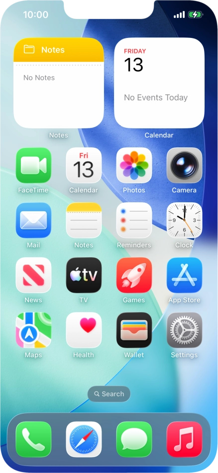 When the battery charging icon is displayed, charging is in progress.