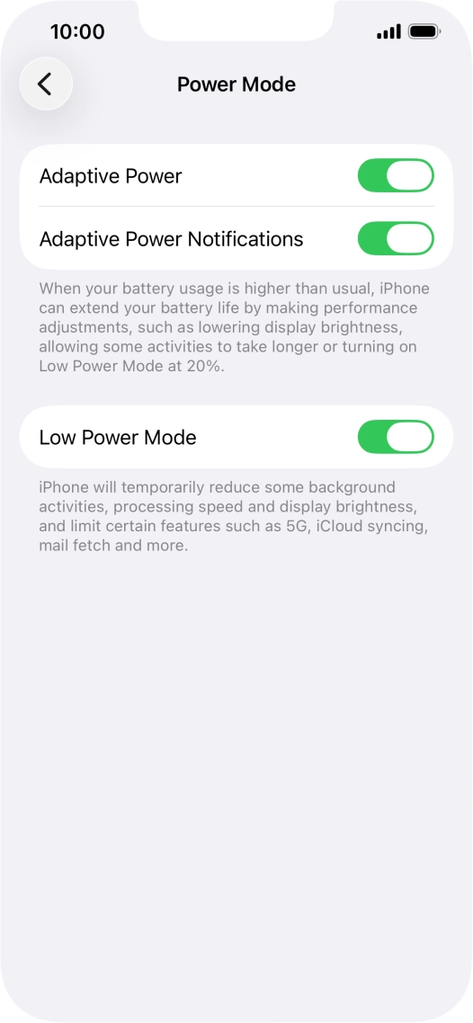 Slide your finger upwards starting from the bottom of the screen to return to the home screen.