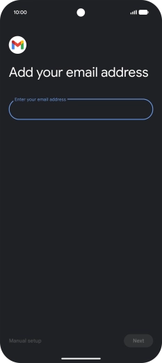 Press the field below 