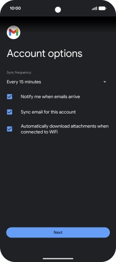 Press the drop down list below 