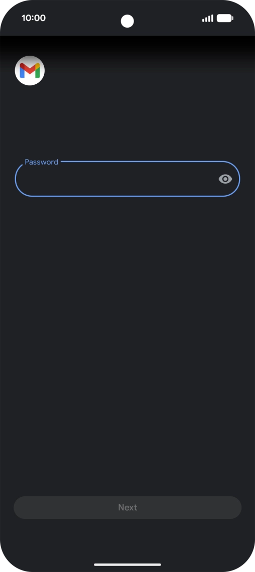 Press the field below 