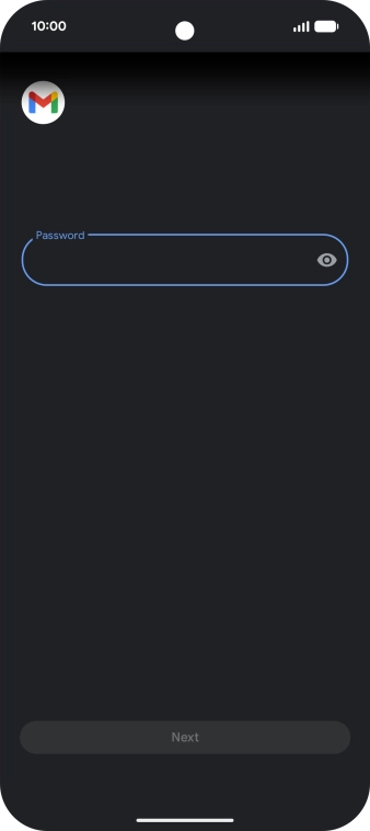 Press the field below 