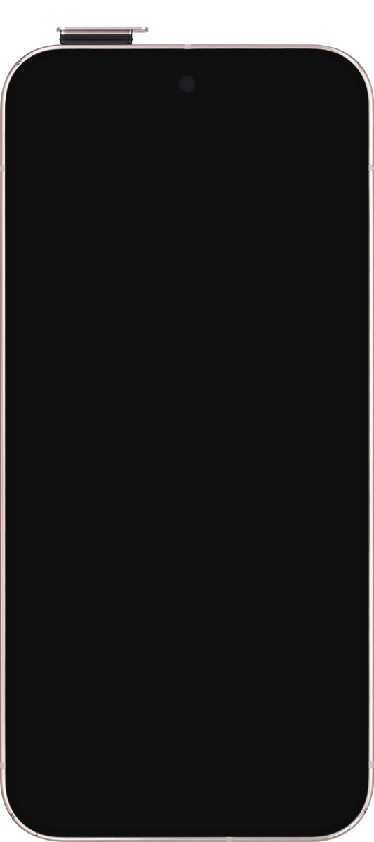 Remove the SIM holder from your phone.