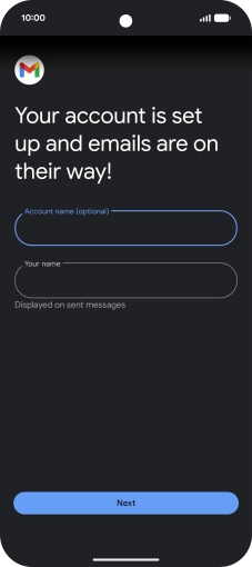 Press the field below 