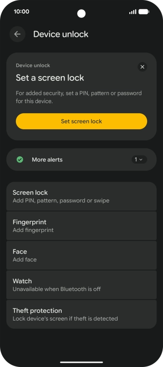 Slide your finger upwards starting from the bottom of the screen to return to the home screen.