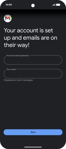 Press the field below 