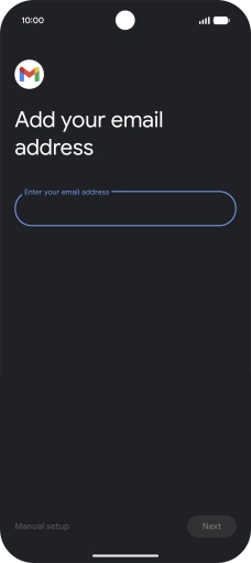 Press the field below 